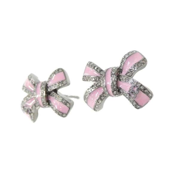 CHANEL Authentic Pink Earrings - Picture 2 of 3